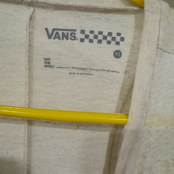 Vans White Sleeveless Tank Top with Graphic - Picture 3 of 4